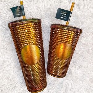 Starbucks Gold 50th Anniversary Tumbler